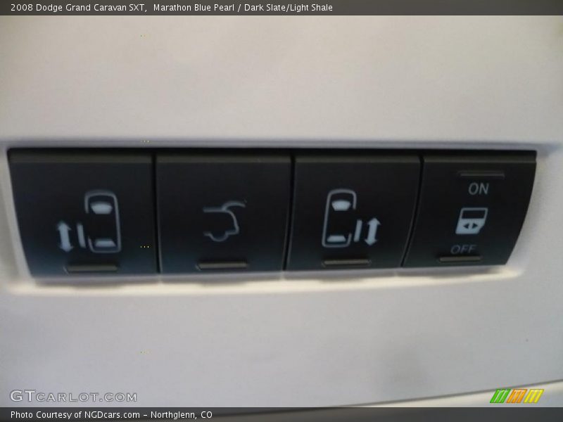 Marathon Blue Pearl / Dark Slate/Light Shale 2008 Dodge Grand Caravan SXT