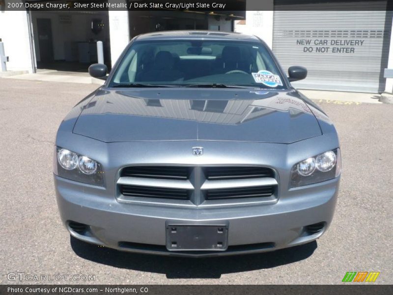 Silver Steel Metallic / Dark Slate Gray/Light Slate Gray 2007 Dodge Charger