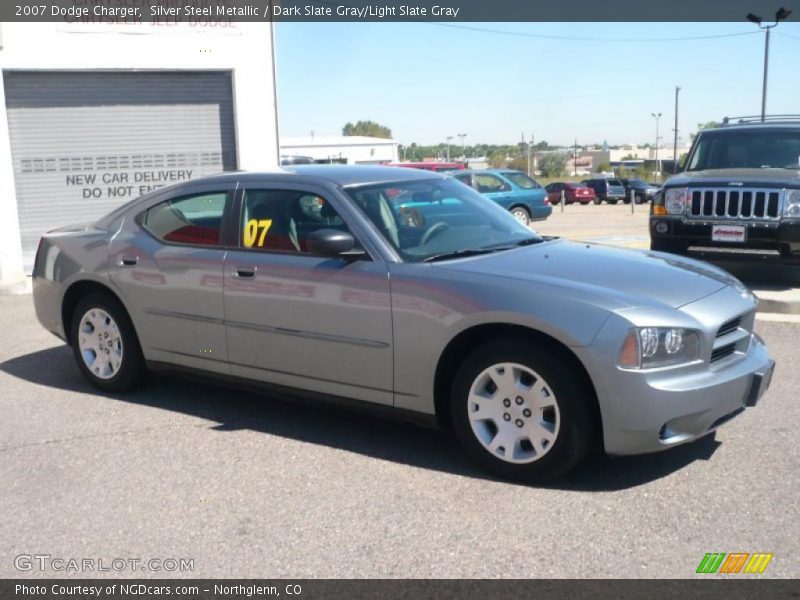 Silver Steel Metallic / Dark Slate Gray/Light Slate Gray 2007 Dodge Charger