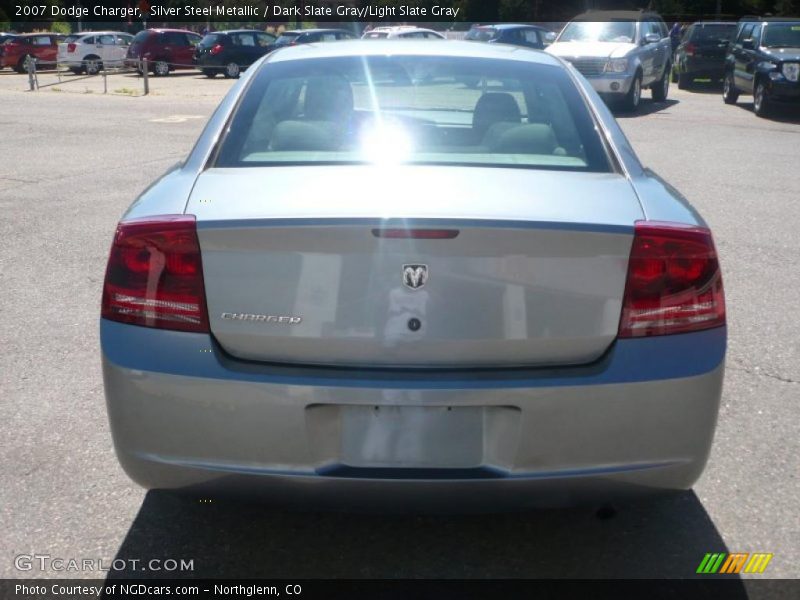 Silver Steel Metallic / Dark Slate Gray/Light Slate Gray 2007 Dodge Charger