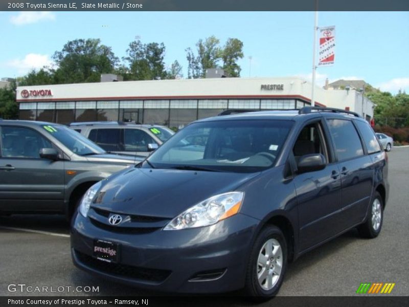 Slate Metallic / Stone 2008 Toyota Sienna LE