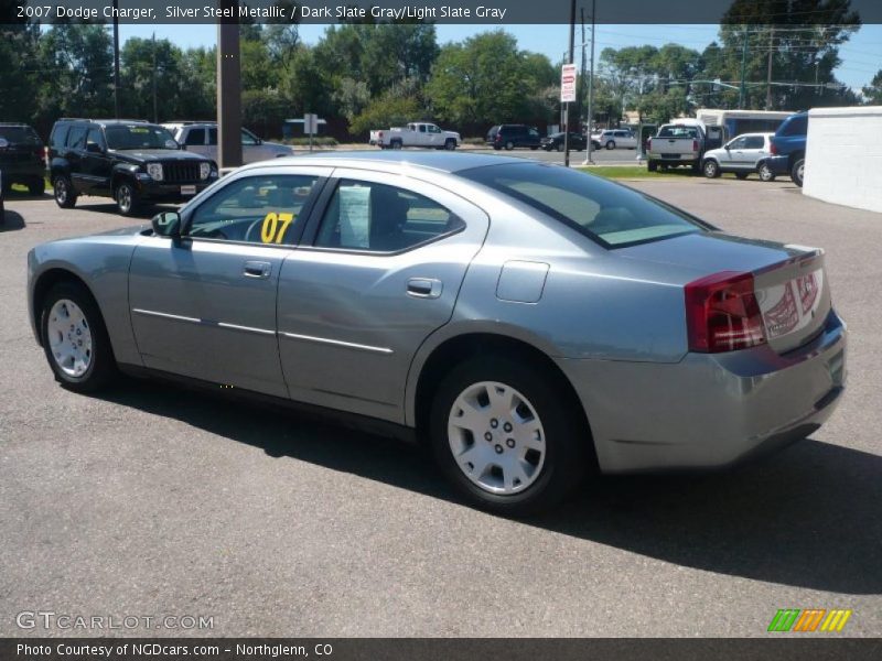 Silver Steel Metallic / Dark Slate Gray/Light Slate Gray 2007 Dodge Charger
