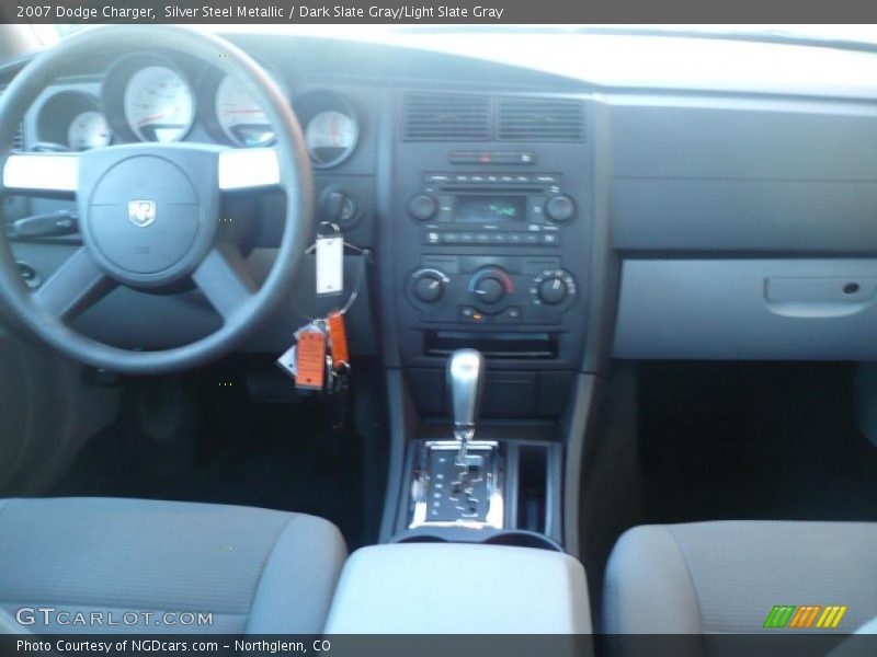 Silver Steel Metallic / Dark Slate Gray/Light Slate Gray 2007 Dodge Charger