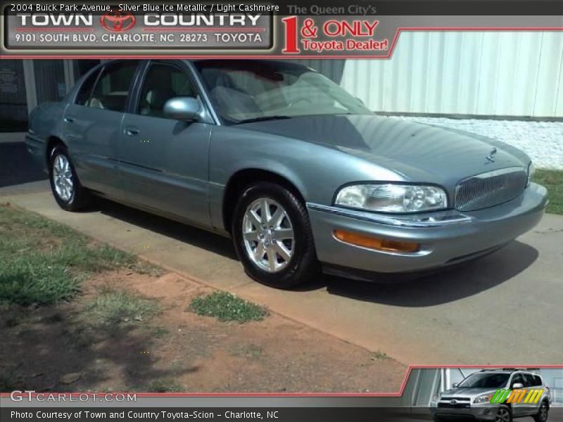Silver Blue Ice Metallic / Light Cashmere 2004 Buick Park Avenue