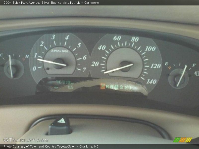 Silver Blue Ice Metallic / Light Cashmere 2004 Buick Park Avenue