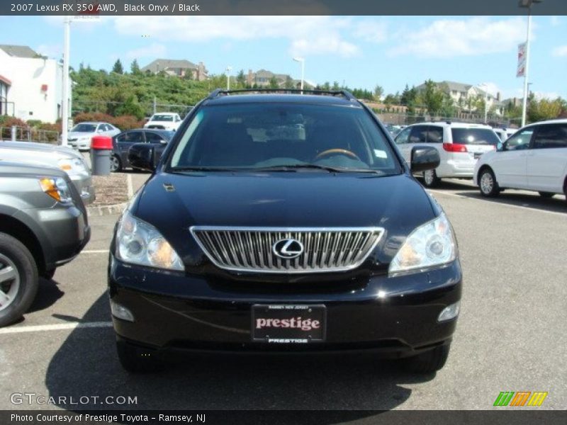 Black Onyx / Black 2007 Lexus RX 350 AWD