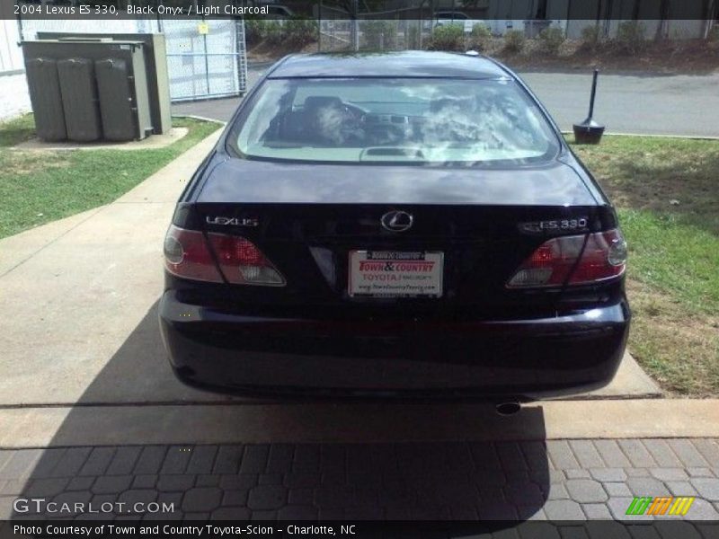 Black Onyx / Light Charcoal 2004 Lexus ES 330