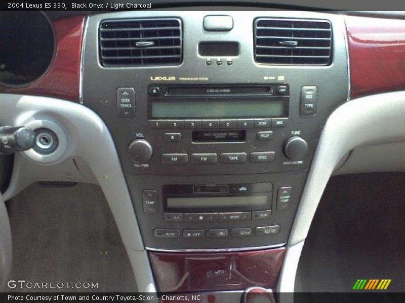 Black Onyx / Light Charcoal 2004 Lexus ES 330