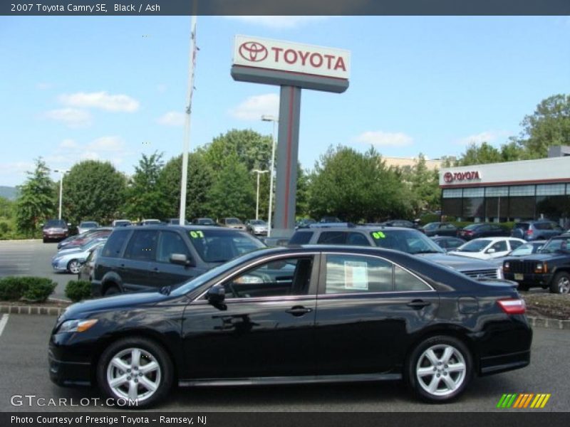 Black / Ash 2007 Toyota Camry SE