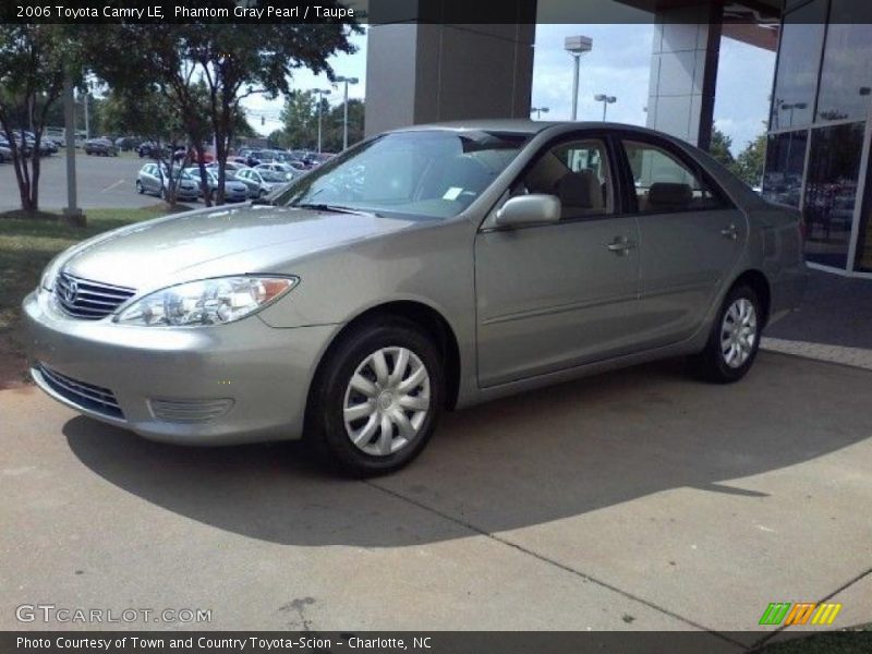 Phantom Gray Pearl / Taupe 2006 Toyota Camry LE