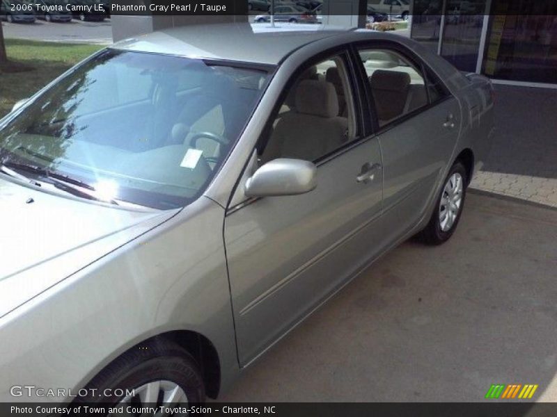 Phantom Gray Pearl / Taupe 2006 Toyota Camry LE