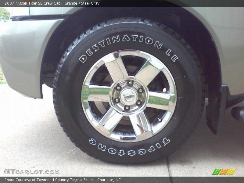 Granite / Steel Gray 2007 Nissan Titan SE Crew Cab