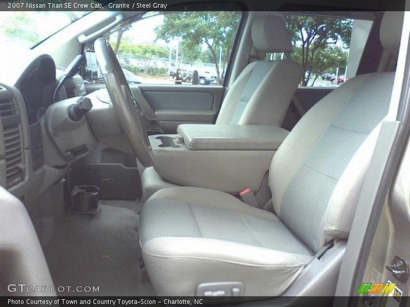 Granite / Steel Gray 2007 Nissan Titan SE Crew Cab