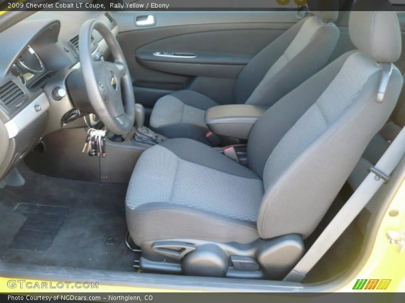 Rally Yellow / Ebony 2009 Chevrolet Cobalt LT Coupe