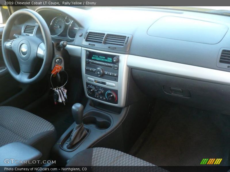 Rally Yellow / Ebony 2009 Chevrolet Cobalt LT Coupe