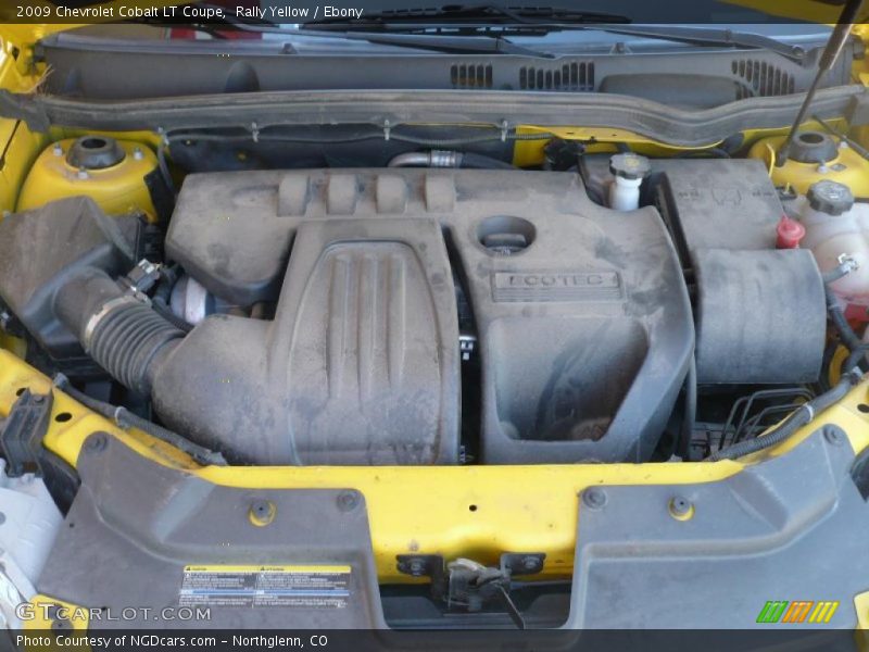 Rally Yellow / Ebony 2009 Chevrolet Cobalt LT Coupe
