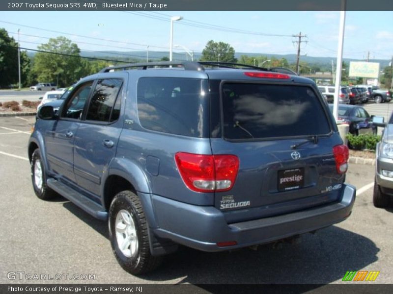 Bluesteel Mica / Taupe 2007 Toyota Sequoia SR5 4WD