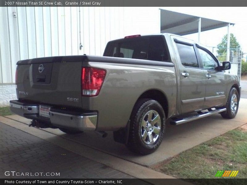 Granite / Steel Gray 2007 Nissan Titan SE Crew Cab