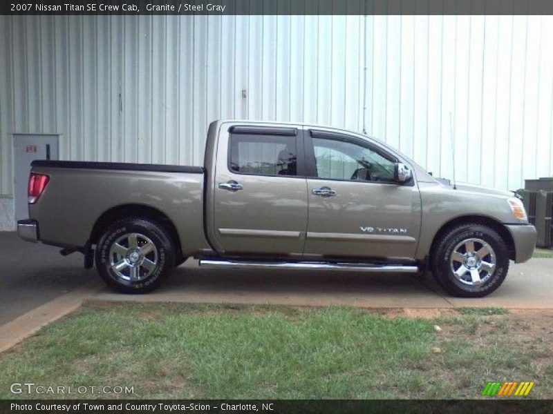 Granite / Steel Gray 2007 Nissan Titan SE Crew Cab