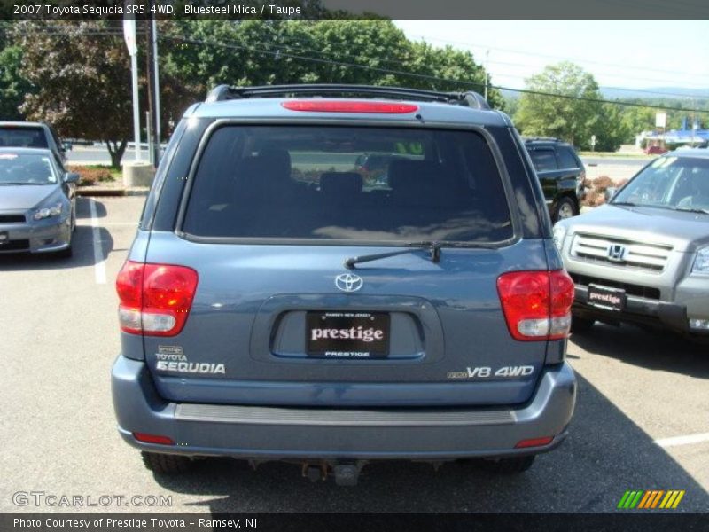 Bluesteel Mica / Taupe 2007 Toyota Sequoia SR5 4WD
