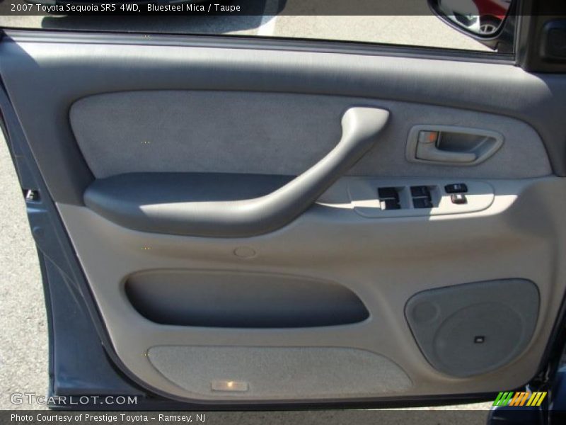 Bluesteel Mica / Taupe 2007 Toyota Sequoia SR5 4WD