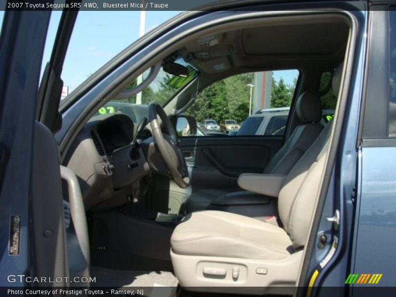 Bluesteel Mica / Taupe 2007 Toyota Sequoia SR5 4WD