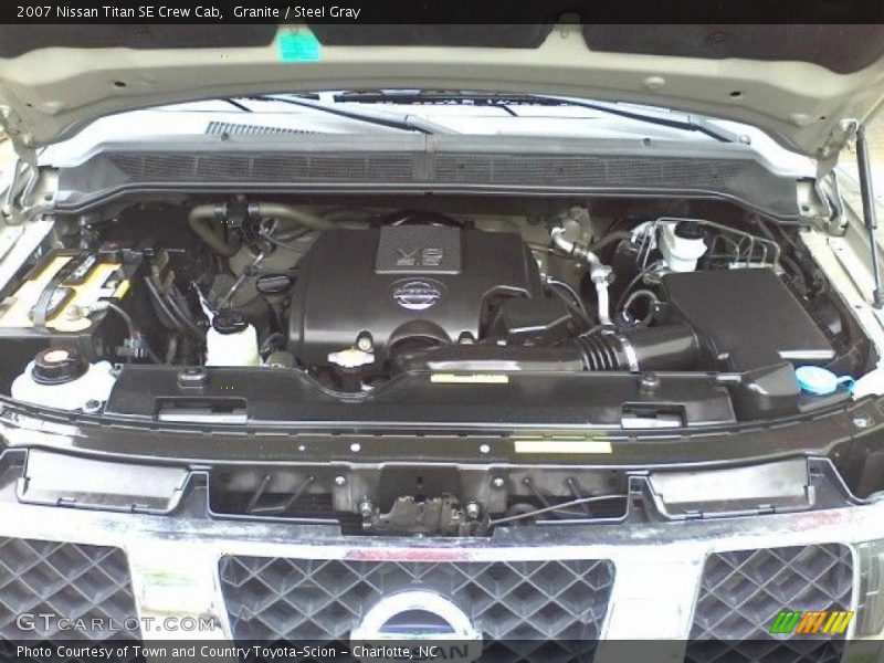 Granite / Steel Gray 2007 Nissan Titan SE Crew Cab