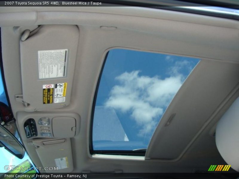 Bluesteel Mica / Taupe 2007 Toyota Sequoia SR5 4WD
