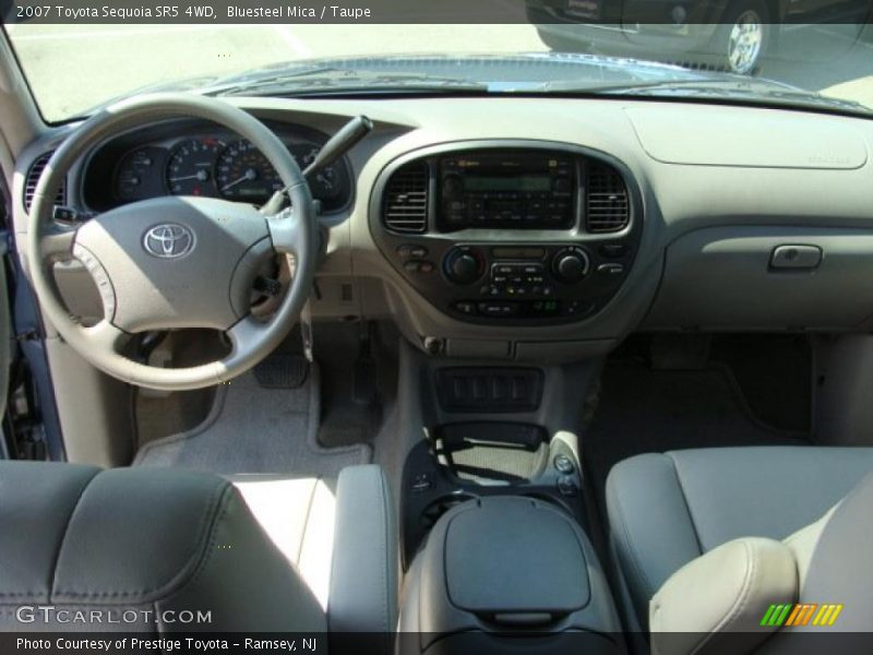 Bluesteel Mica / Taupe 2007 Toyota Sequoia SR5 4WD