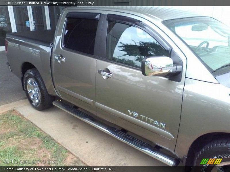 Granite / Steel Gray 2007 Nissan Titan SE Crew Cab