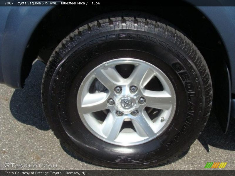 Bluesteel Mica / Taupe 2007 Toyota Sequoia SR5 4WD