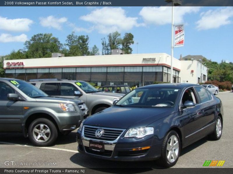 Blue Graphite / Black 2008 Volkswagen Passat Komfort Sedan