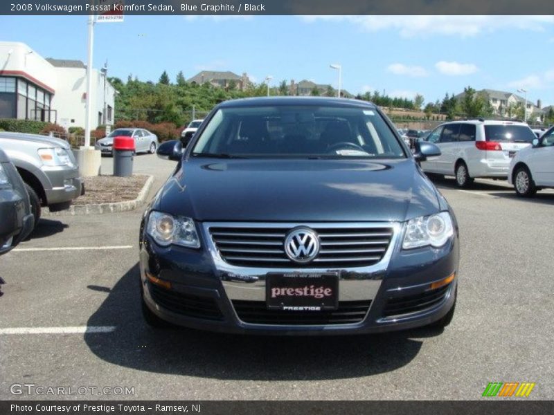 Blue Graphite / Black 2008 Volkswagen Passat Komfort Sedan