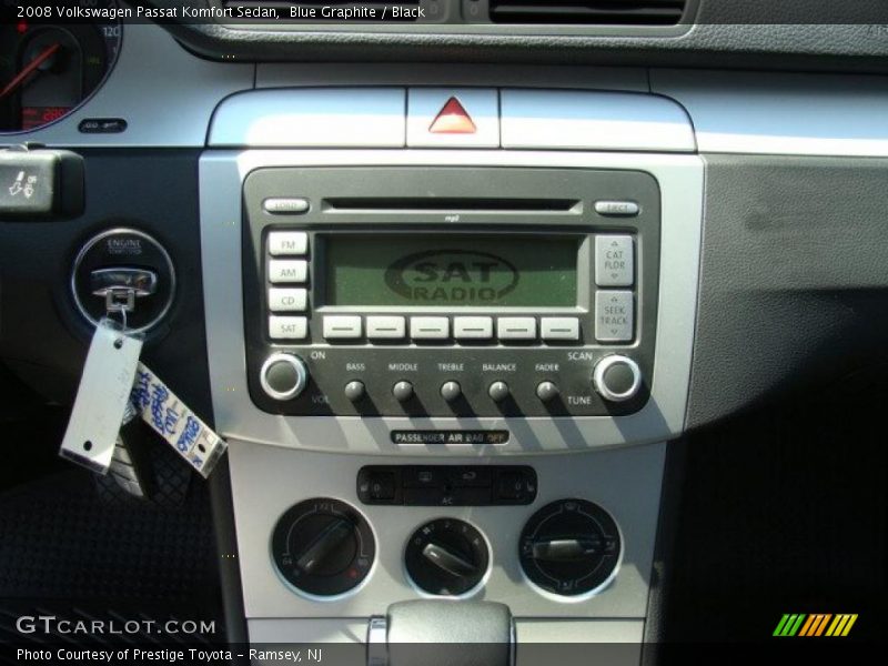 Blue Graphite / Black 2008 Volkswagen Passat Komfort Sedan