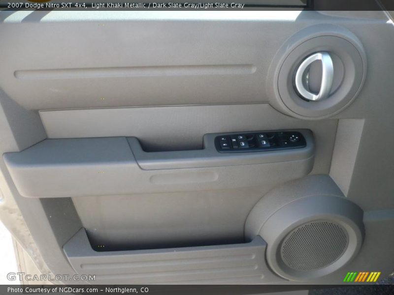 Light Khaki Metallic / Dark Slate Gray/Light Slate Gray 2007 Dodge Nitro SXT 4x4