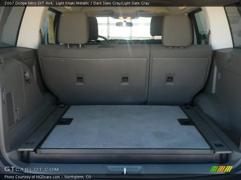 Light Khaki Metallic / Dark Slate Gray/Light Slate Gray 2007 Dodge Nitro SXT 4x4