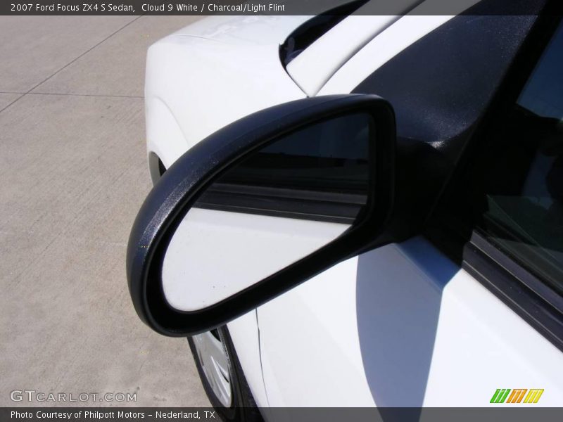 Cloud 9 White / Charcoal/Light Flint 2007 Ford Focus ZX4 S Sedan
