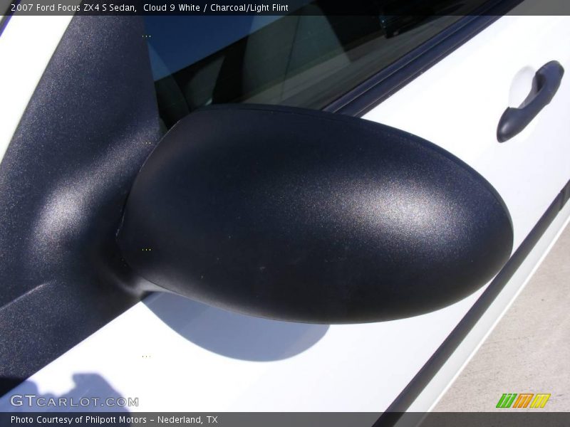 Cloud 9 White / Charcoal/Light Flint 2007 Ford Focus ZX4 S Sedan