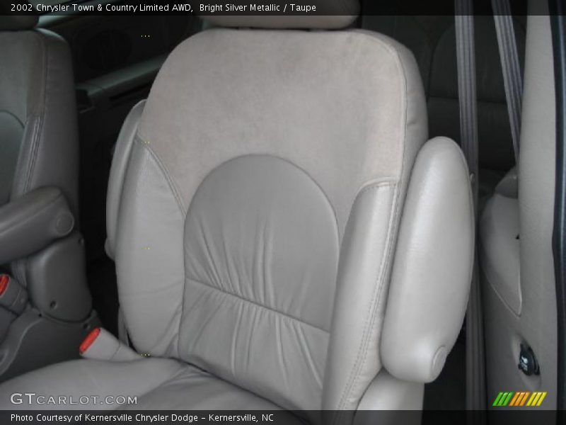 Bright Silver Metallic / Taupe 2002 Chrysler Town & Country Limited AWD