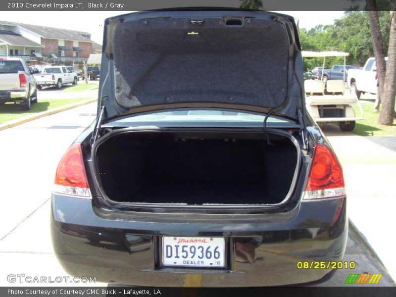 Black / Gray 2010 Chevrolet Impala LT