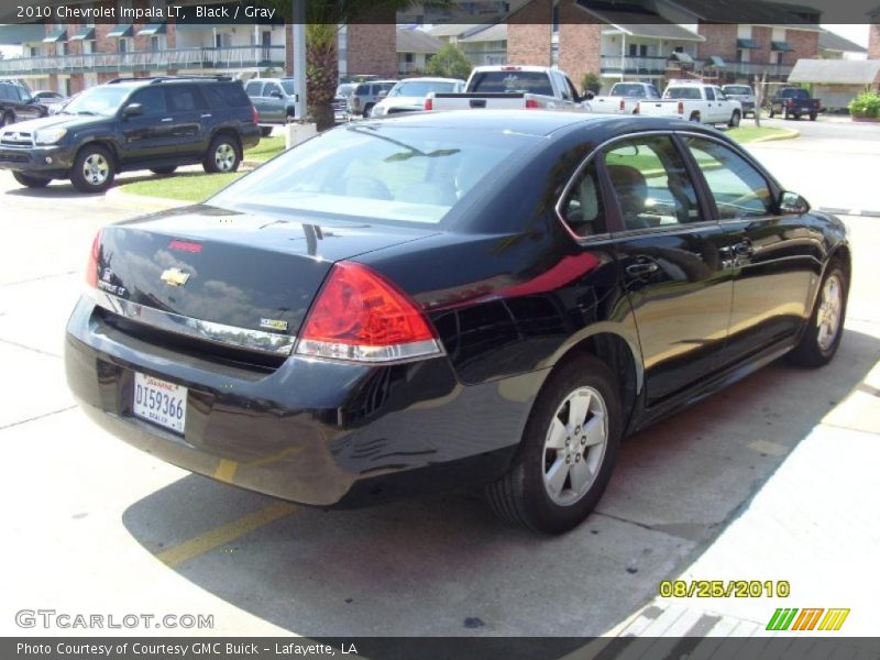Black / Gray 2010 Chevrolet Impala LT