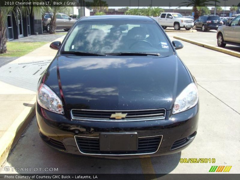 Black / Gray 2010 Chevrolet Impala LT