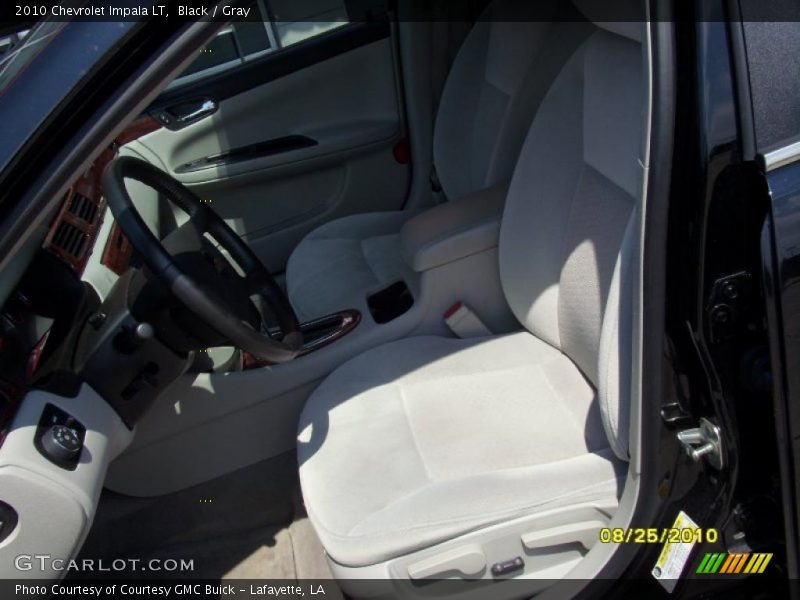 Black / Gray 2010 Chevrolet Impala LT