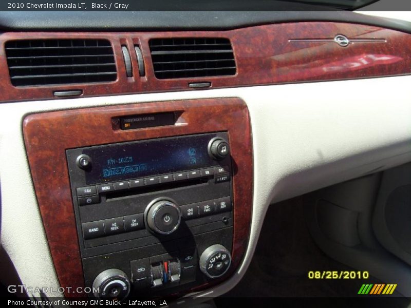 Black / Gray 2010 Chevrolet Impala LT