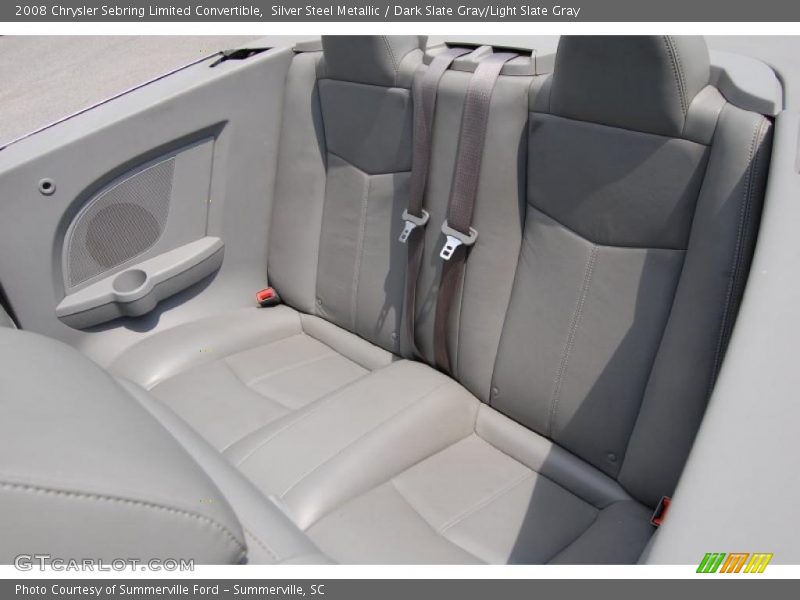 Silver Steel Metallic / Dark Slate Gray/Light Slate Gray 2008 Chrysler Sebring Limited Convertible