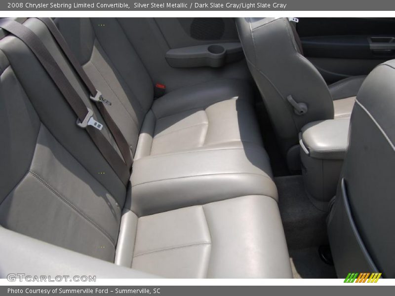 Silver Steel Metallic / Dark Slate Gray/Light Slate Gray 2008 Chrysler Sebring Limited Convertible