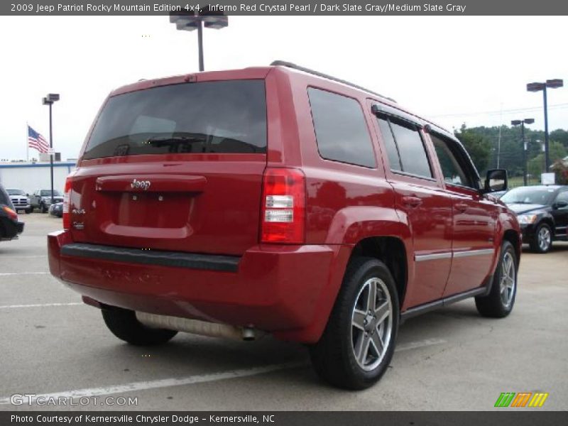Inferno Red Crystal Pearl / Dark Slate Gray/Medium Slate Gray 2009 Jeep Patriot Rocky Mountain Edition 4x4