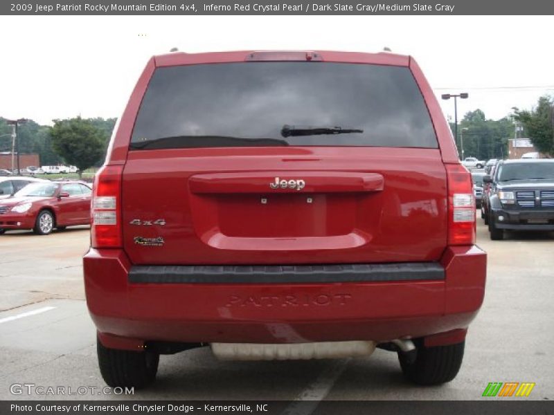 Inferno Red Crystal Pearl / Dark Slate Gray/Medium Slate Gray 2009 Jeep Patriot Rocky Mountain Edition 4x4