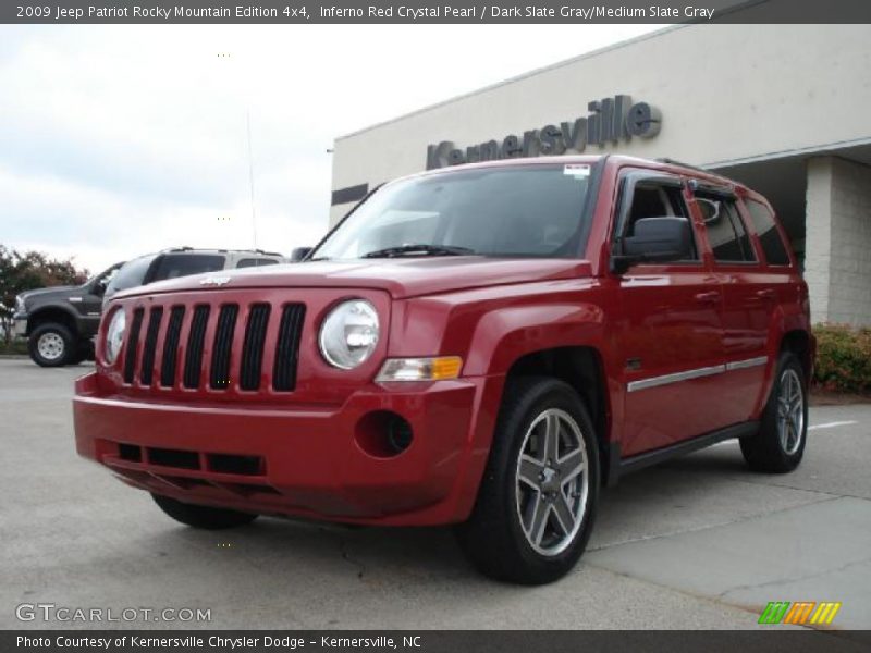 Inferno Red Crystal Pearl / Dark Slate Gray/Medium Slate Gray 2009 Jeep Patriot Rocky Mountain Edition 4x4