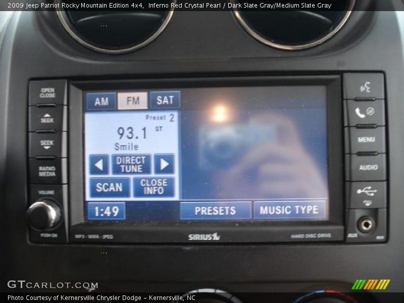 Inferno Red Crystal Pearl / Dark Slate Gray/Medium Slate Gray 2009 Jeep Patriot Rocky Mountain Edition 4x4